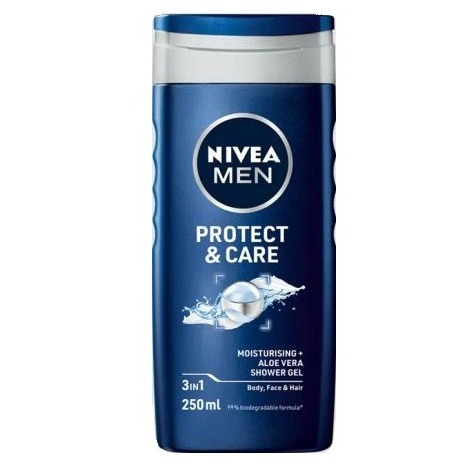 image_vGuloOZ شامپو سرو بدن نیوا Nivea مدل protect & care حجم 250 میل - Image 1