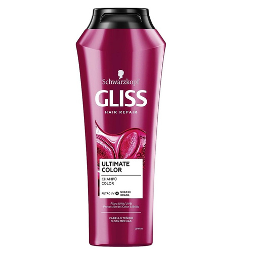 image_vrVqiz3 شامپو گلیس Gliss موهای رنگ شده مدل ULTIMATE COLOR حجم 250میل - Image 1
