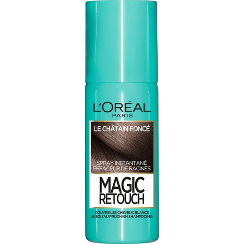 image_yQY1NYS اسپری کانسیلر مو قهوه ای متوسط مجیک ریتاچ لورال LOREAL حجم 75 میل - Image 1
