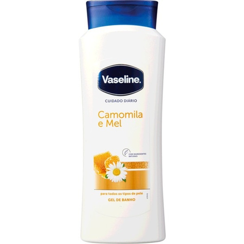 image_yjpsikt شامپو بدن وازلین Vaseline حاوی بابونه و عسل حجم 700 میل - Image 1