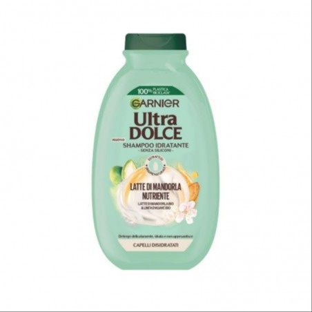 image_zZf9peo شامپو مغذی گارنیر شیر بادام و عصاره آگاوه Garnier Latte Di Mandorla Nutriente Shampoo 300ml - Image 1