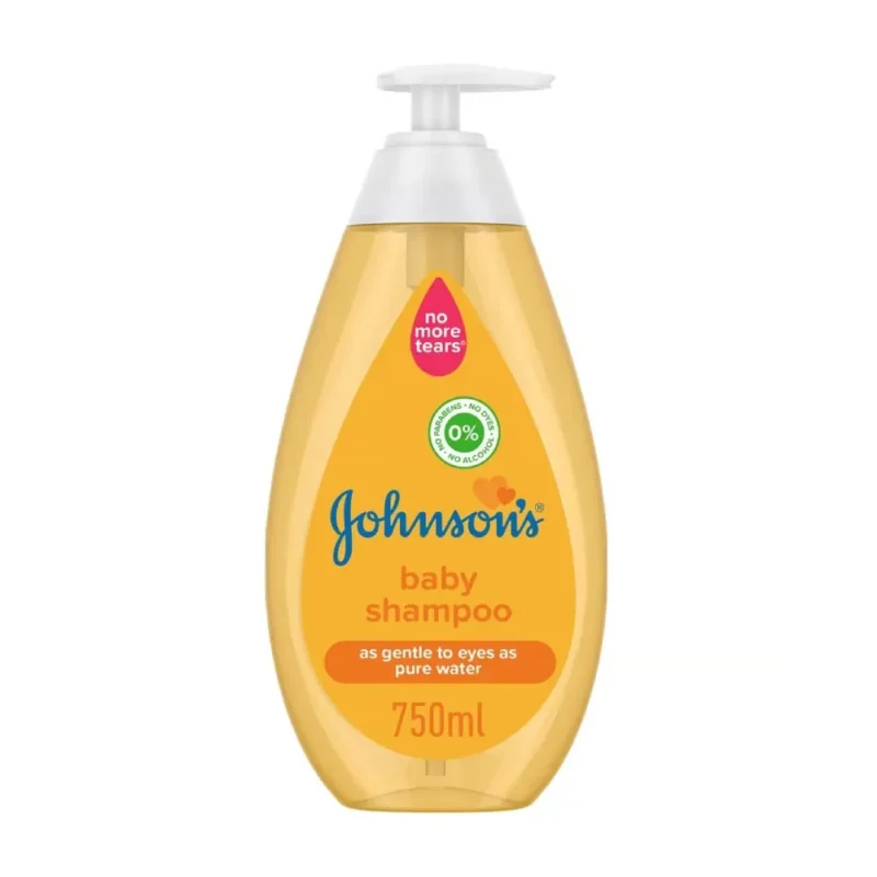 شامپو بچه جانسون طلایی ضد سوزش چشم Johnsons حجم 750 میل - Image 1