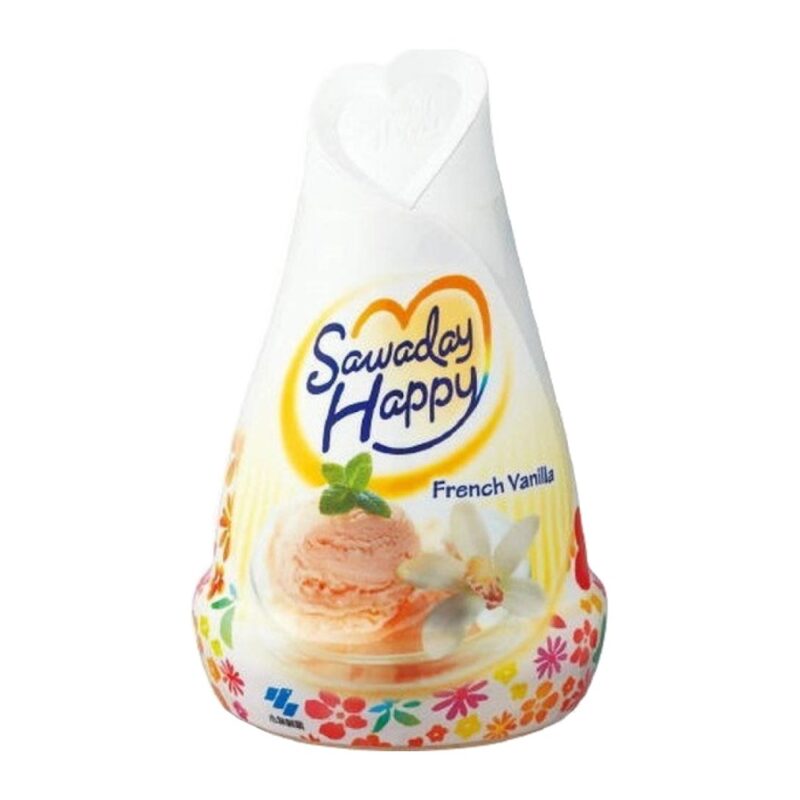 خوشبو کننده هوا کوبایاشی Kobayashi Sawaday Happy French Vanilla رایحه وانیل فرانسوی وزن 150 گرم - Image 1