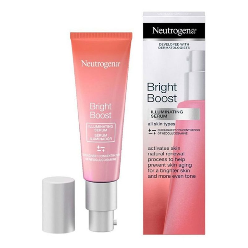 سرم ضد لک و روشن کننده برایت بوست نوتروژینا neutrogena bright boost serum حجم 30 میل - Image 1