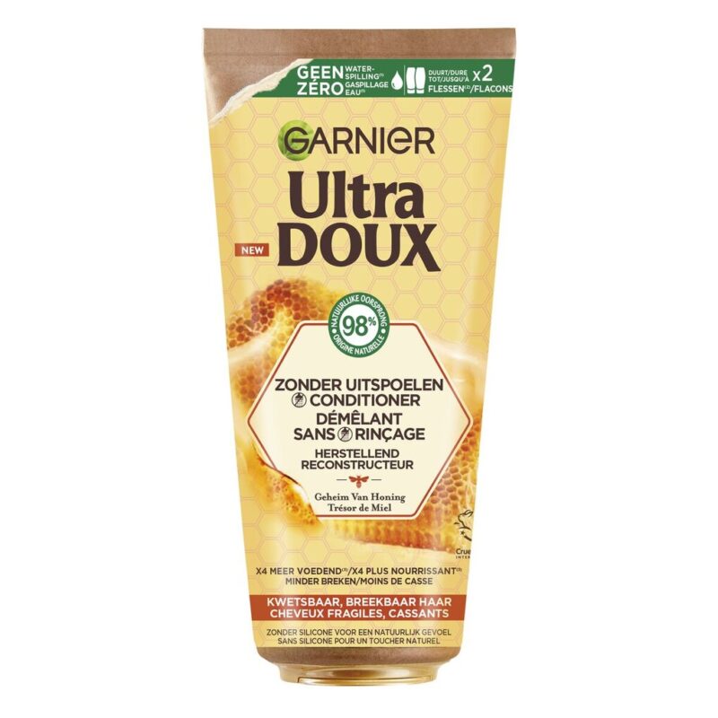 Garnier Ultra Doux Beschadigd Breekbaar کرم مو گارنیر Garnier آبرسان قوی حاوی عصاره موم عسل حجم 200 میل - Image 1
