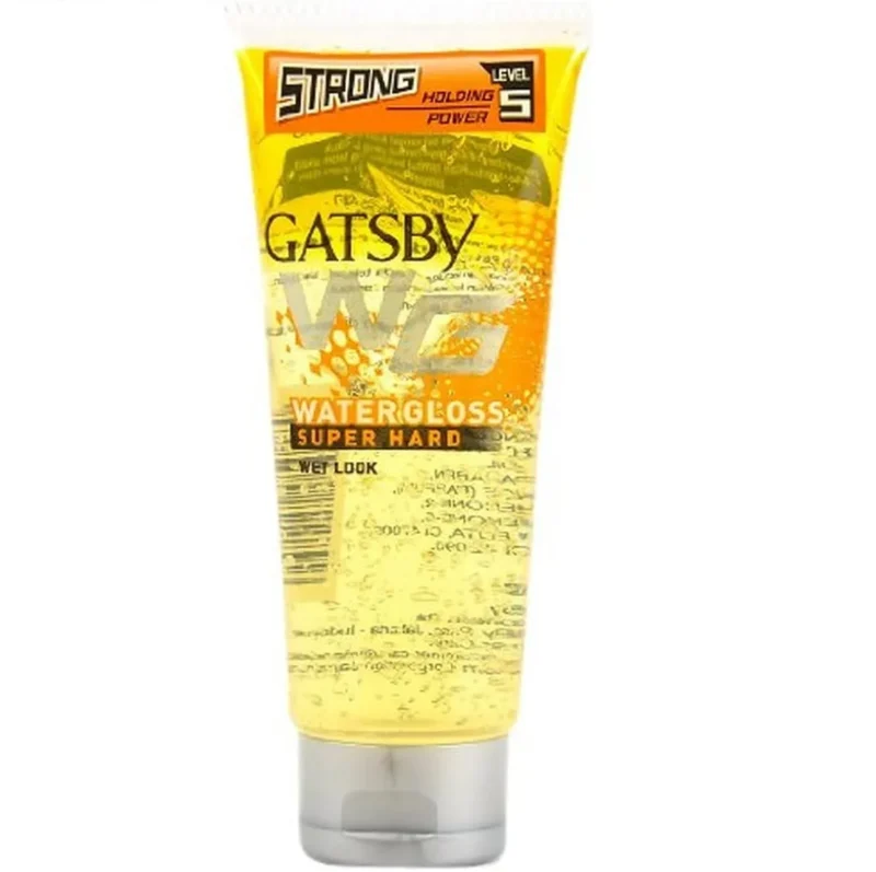 Gatsby Water Gloss Super Hard Tube Type- 100 grams ژل موی گتسبی Gatsby مدل Water Gloss Super Hard حجم 100 گرم - Image 1
