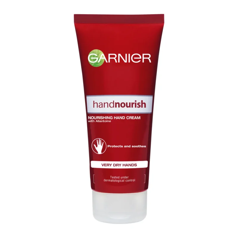 garnier-handnourish-cream کرم ترمیم کننده دست گارنیر Garnier مدل Repair Hand Cream Dry Skin حجم 100 میل - Image 1