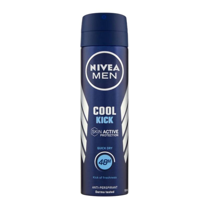اسپری ضد تعریق مردانه نیوا Nivea Cool Kick حجم 150 میل - Image 1