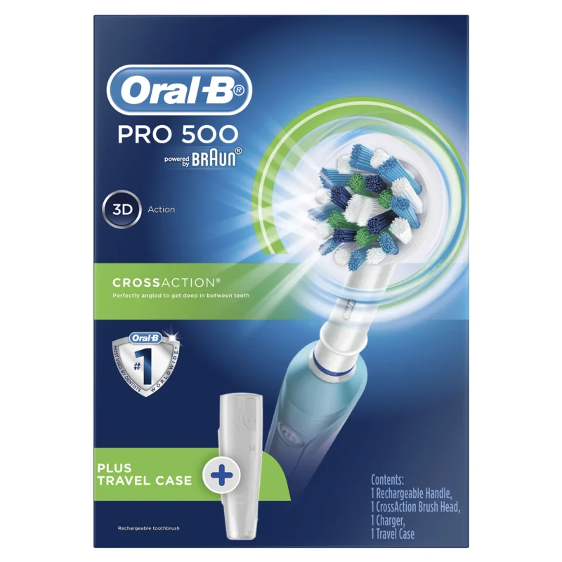 مسواک برقی اورال بی oral-B مدل PRO 500 CrossAction - Image 1