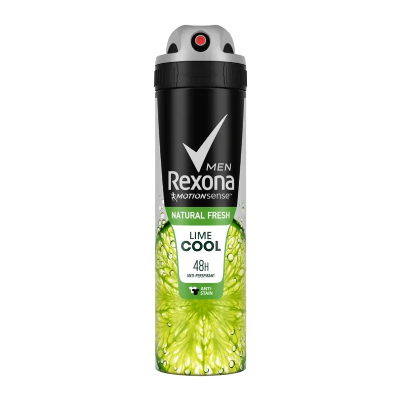 اسپری ضد تعریق مردانه رکسونا Rexona مدل Fresh Lime رایحه لیمو حجم 150 میل - Image 1