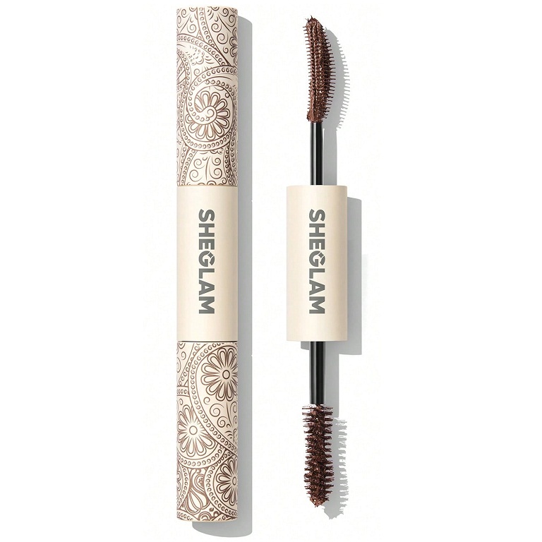sheglam-all-in-one-volume-length-mascara-waterproof-macchiato ریمل ضد آب دوسر شیگلم بلند کننده و حجم دهنده رنگ قهوهای ماکیاتو SHEGLAM Waterproof MACCHIATO - Image 1