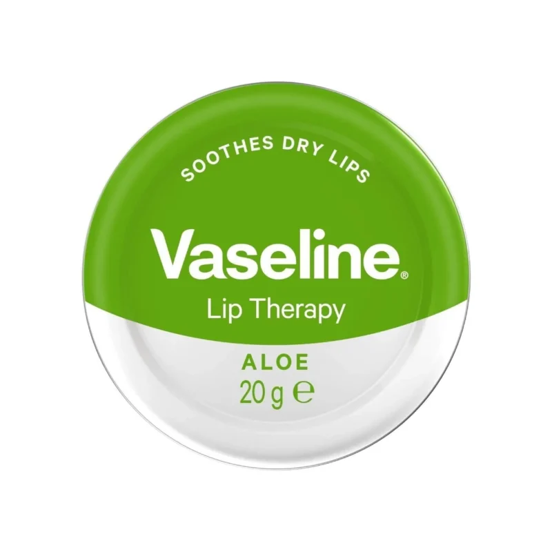 vaseline-lip-therapy-20g بالم لب وازلین Vaseline عصاره آلوئه ورا حجم 20 گرمی - Image 1