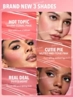 رژگونه مایع شیگلم SHEGLAM Cutie Pie حجم 5.2 میل - Image 2