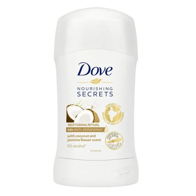 DOVE Nourishing Secrets Antiperspirant Deodorant Stick استیک ضد تعریق دئودورانت داو Dove Nourishing Secret Coconut and Jasmine حجم 40 گرم - Image 1