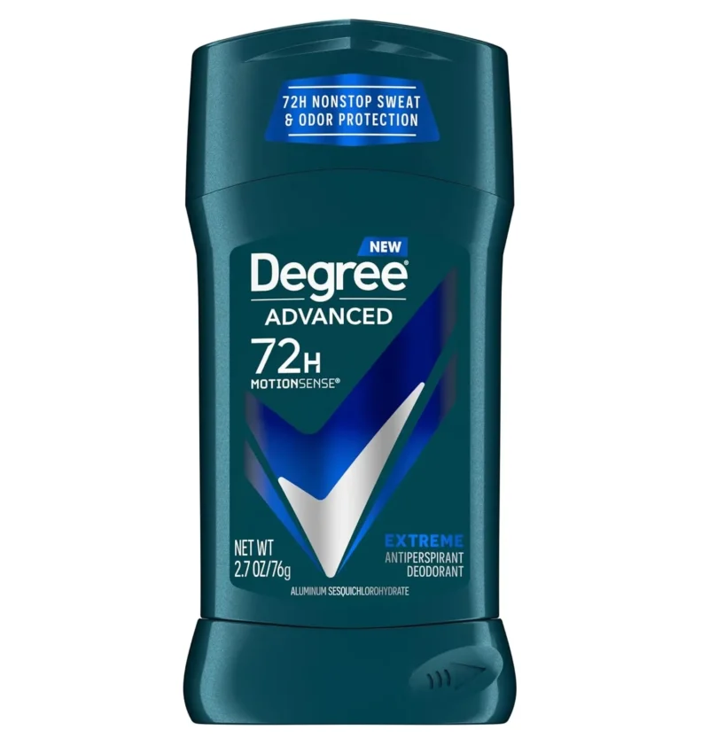Degree Men Advanced Protection Antiperspirant Deodorant 72-Hour Sweat and Odor مام استیک ضد تعریق آقایان دگری Degree AdvancedAntiperspirant Deodorant Extreme حجم 76 گرم - Image 1