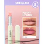 بالم لب صورتی شیگلم SHEGLAM PLUSHY LIP BALM 02 Pink حجم 2 گرم - Image 4