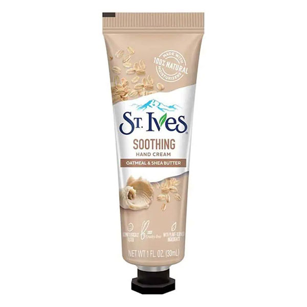 St.ives Hand Cream Oatmeal & Shea Butter کرم دست جو دوسر و شی باتر سنت ایوز St.ives Hand Cream Oatmeal & Shea Butter حجم 30 میل - Image 1