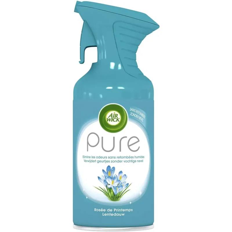 اسپری خوشبو کننده هوا با رایحه گل های بهاری ایرویک Air Wick pure spring breeze حجم 250 میل - Image 1