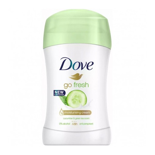 dove-go-fresh-moisturizing-cream-40g استیک ضد تعریق دئودرانت داو Dove go fresh cucumber & green tea حجم 40 گرم - Image 1