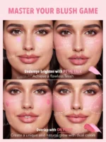 رژگونه مایع شیگلم SHEGLAM PETAL TALK حجم 5.2 میل - Image 3