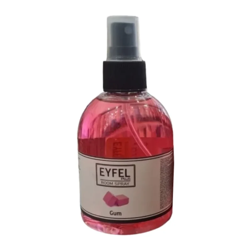 eyfel-plus-gum-room-spray-200ml اسپری خوشبو کننده هوا Eyfel Plus Gum رایحه آدامس حجم 200 میل - Image 1