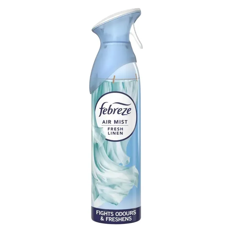 febreze-air-freshener-spray-air-mist-Linen-185ml خوشبو کننده هوا فبرز Febreze Air Mist Linen رایحه کتان حجم 185 میل - Image 1