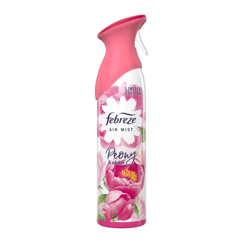 febreze-air-freshener-spray-air-mist-peony-and-cedar-185ml خوشبو کننده هوا فبرز Febreze Air Mist Peony And Cedar رایحه گل پائونیا حجم 185 میل - Image 1