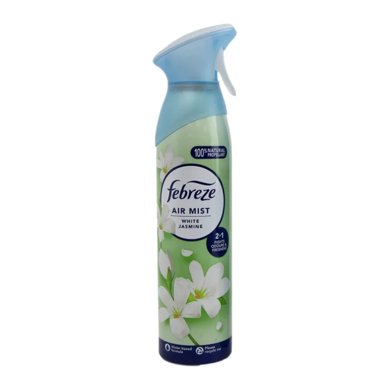 خوشبو کننده هوا فبرز Febreze Air Mist White Jasmine رایحه یاسمین سفید حجم 185 میل - Image 1