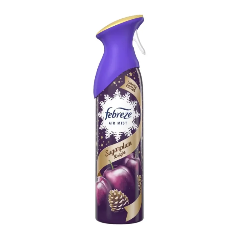 febreze-sugarplum-delight-air-freshener-spray-185ml خوشبو کننده هوا فبرز Febreze Air Mist Sugarplum Delight رایحه آلو شکری حجم 185 میل - Image 1