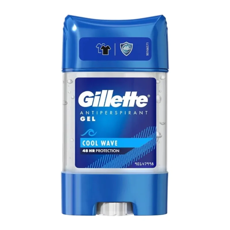 مام ژله ای مردانه ژیلت Gillette Cool Wave حجم 70 میل - Image 1