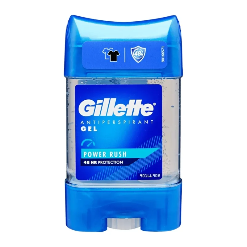مام ژله ای مردانه ژیلت Gillette Power Rush حجم 70 میل - Image 1