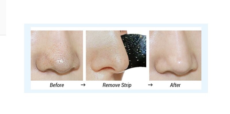 چسب زغال بینی ام‌بیوتی MBeauty Charcoal Nose Strips بسته 5 عددی - Image 2