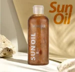 روغن برنزه کننده اکلیلی سی گل مناسب انواع پوست SEAGULL SHIMMER SUN OIL SPF 4 حجم 250 میل - Image 2