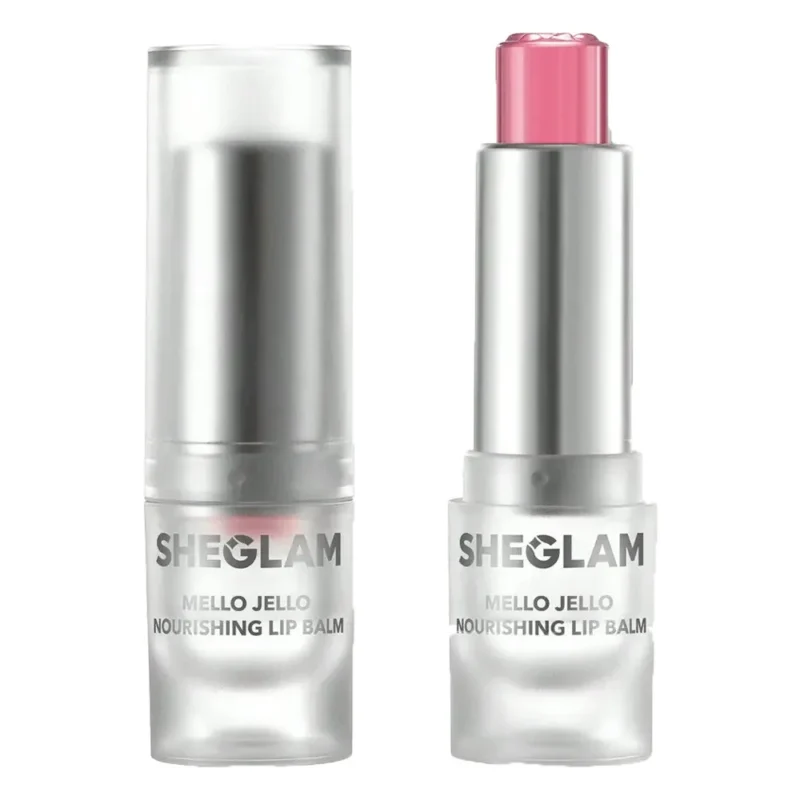 بالم لب ژله ای صورتی شیگلم SHEGLAM MELLO JELLO NOURISHING LIP BALM Pink Topaz - Image 1