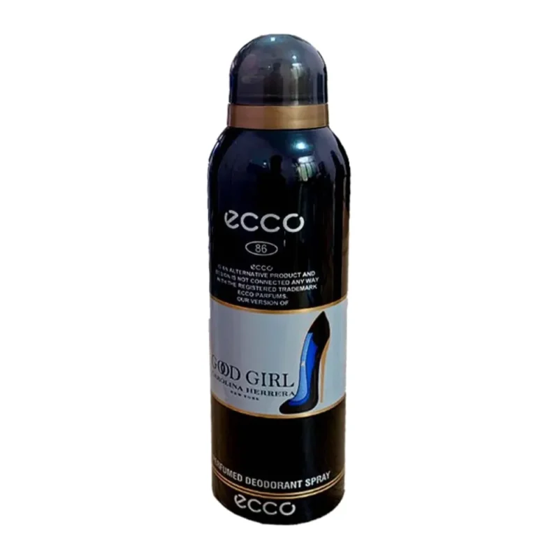 اسپری ضد تعریق زنانه اکو Ecco Good Girl No 86 حجم 200 میل - Image 1