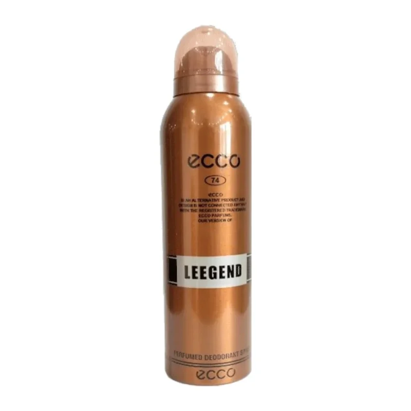 ecco-legend-no-74-body-spray-200ml اسپری بدن مردانه اکو Ecco Legend No 74 Body Spray حجم 200 میل - Image 1