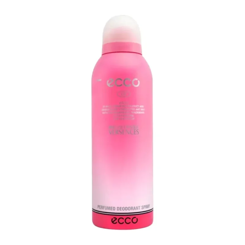 ecco-versace-no-08-body-spray-200ml اسپری ضد تعریق زنانه اکو Ecco Versace No 08 حجم 200 میل - Image 1