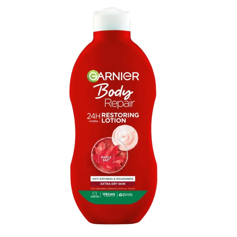 garnier-body-repair-body-lotion-400ml لوسیون بدن گارنیر Garnier Body Repair حجم 400 میل - Image 1
