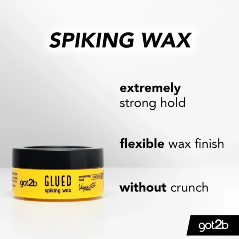واکس مو حالت دهنده و نگهدارنده قوی گات تو بی got2b glued spiking wax - Image 2