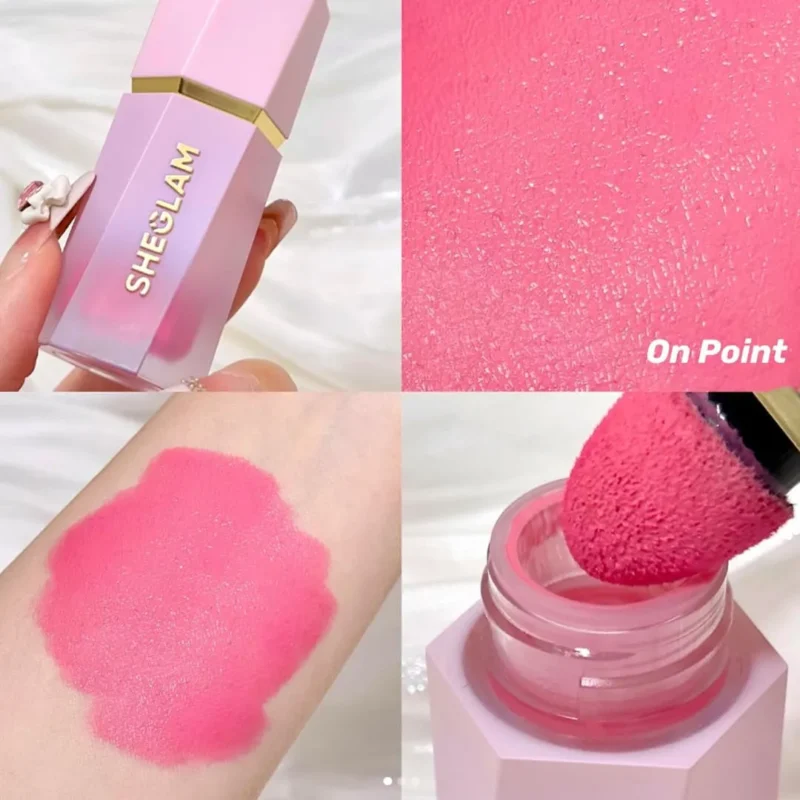 رژگونه مایع مات شیگلم SHEGLAM ON POINT - Image 4