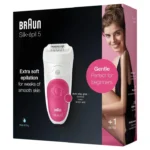 اپیلاتور هوشمند براون BRAUN Silk-épil 5 extra soft epilation