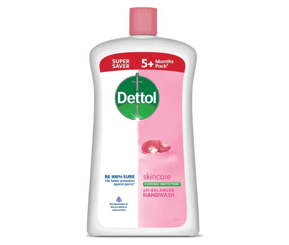 Dettol Skincare pH-Balanced Handwash 900ml مایع دستشویی محافظ پوست دتول Dettol Skincare pH-Balanced حجم 900 میل - Image 1