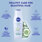 شامپوی مرطوب‌کننده نیوآ با هیالورون و عصاره خیار NIVEA Hydration Hyaluron Moisture حجم 250 میل - Image 2