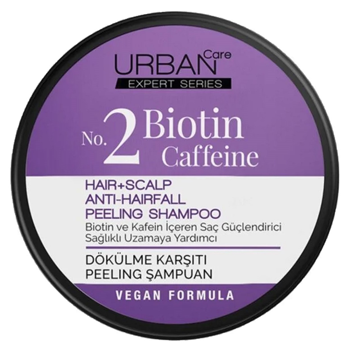 Urban Care Biotin & Caffeine Hair Scalp sea salt 200g-1 اسکراب کف سر ضد ریزش بیوتین و کافئین اوربن Urban Care Biotin & Caffeine حجم 200 گرم - Image 1