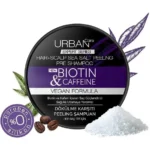 اسکراب کف سر ضد ریزش بیوتین و کافئین اوربن Urban Care Biotin & Caffeine حجم 200 گرم - Image 2