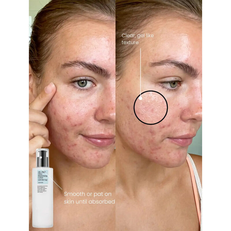 لوسیون مرطوب کننده و آبرسان کوزارکس COSRX OIL-FREE Ultra-Moisturizing Lotion حجم 100 میل - Image 4