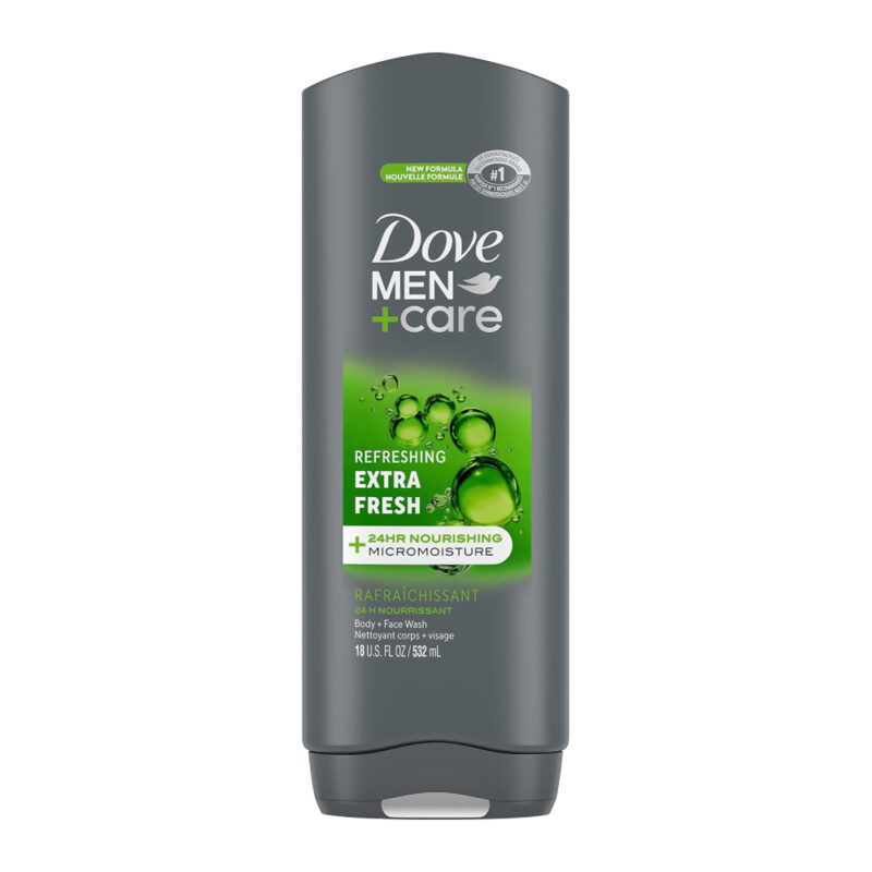 شامپو بدن و صورت داو Dove Men + Care Refreshing Extra Fresh حجم 400 میل - Image 1