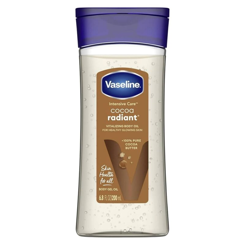 روغن بدن وازلین Vaseline Intensive Care Cocoa Radiant حاوی کره کاکائو حجم 200 میل - Image 1