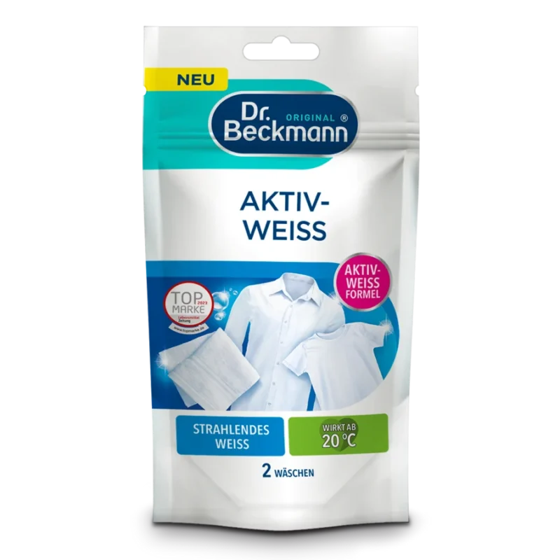 Dr.Beckmann active white 80g لکه بر دکتر بک من Dr.Beckmann active white حجم 80 گرم - Image 1