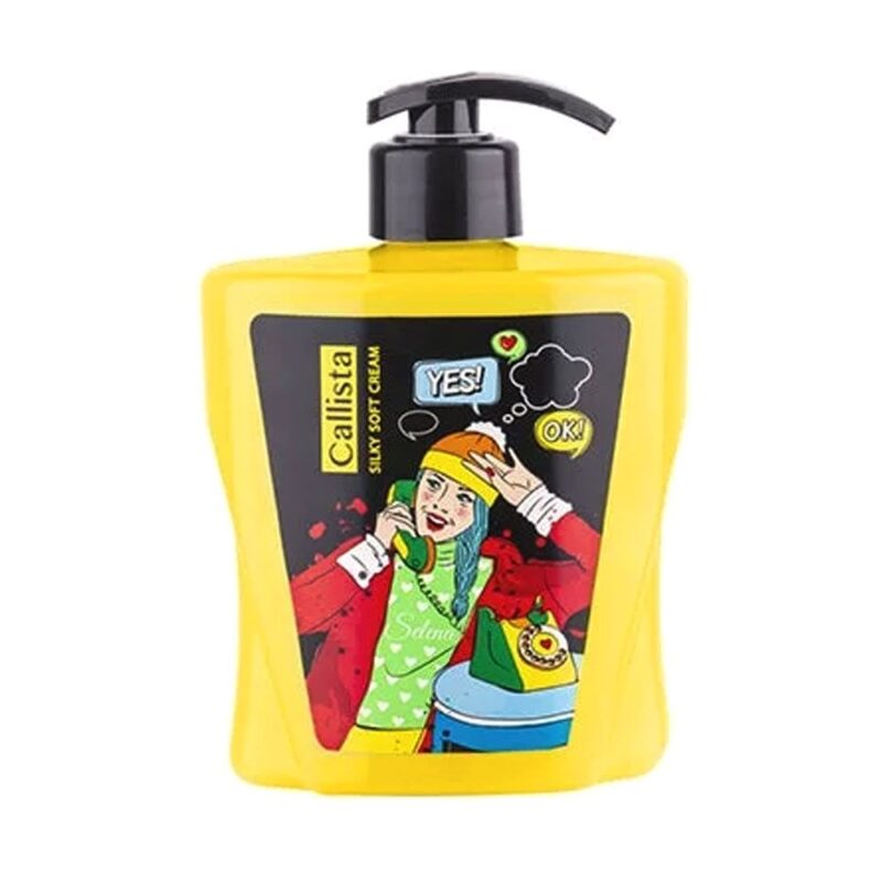 SELENA SILKY SOFT CREAM CALLISTA 400 ml لوسیون دست و صورت و بدن سلنا کالیستا SELENA CALLISTA حجم 400 میل - Image 1
